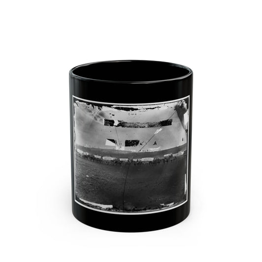 Brandy Station, Virginia (Vicinity). Ammunition Train Of 3d Division, Cavalry Corps (U.S. Civil War) Black Coffee Mug