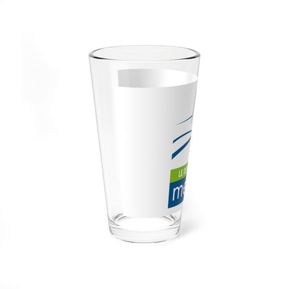Flag of the Department of Meuse (France) Pint Glass 16oz
