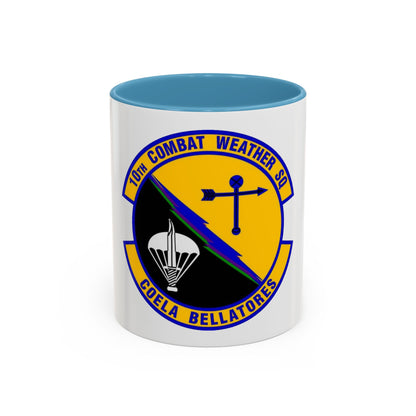 10 Combat Weather Squadron AFSOC (U.S. Air Force) Accent Coffee Mug