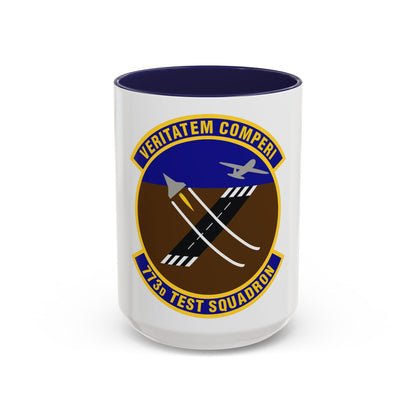 773 Test Squadron AFMC (U.S. Air Force) Accent Coffee Mug