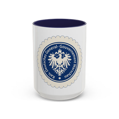 Seal of the Government-General of Warsaw - Accent Coffee Mug