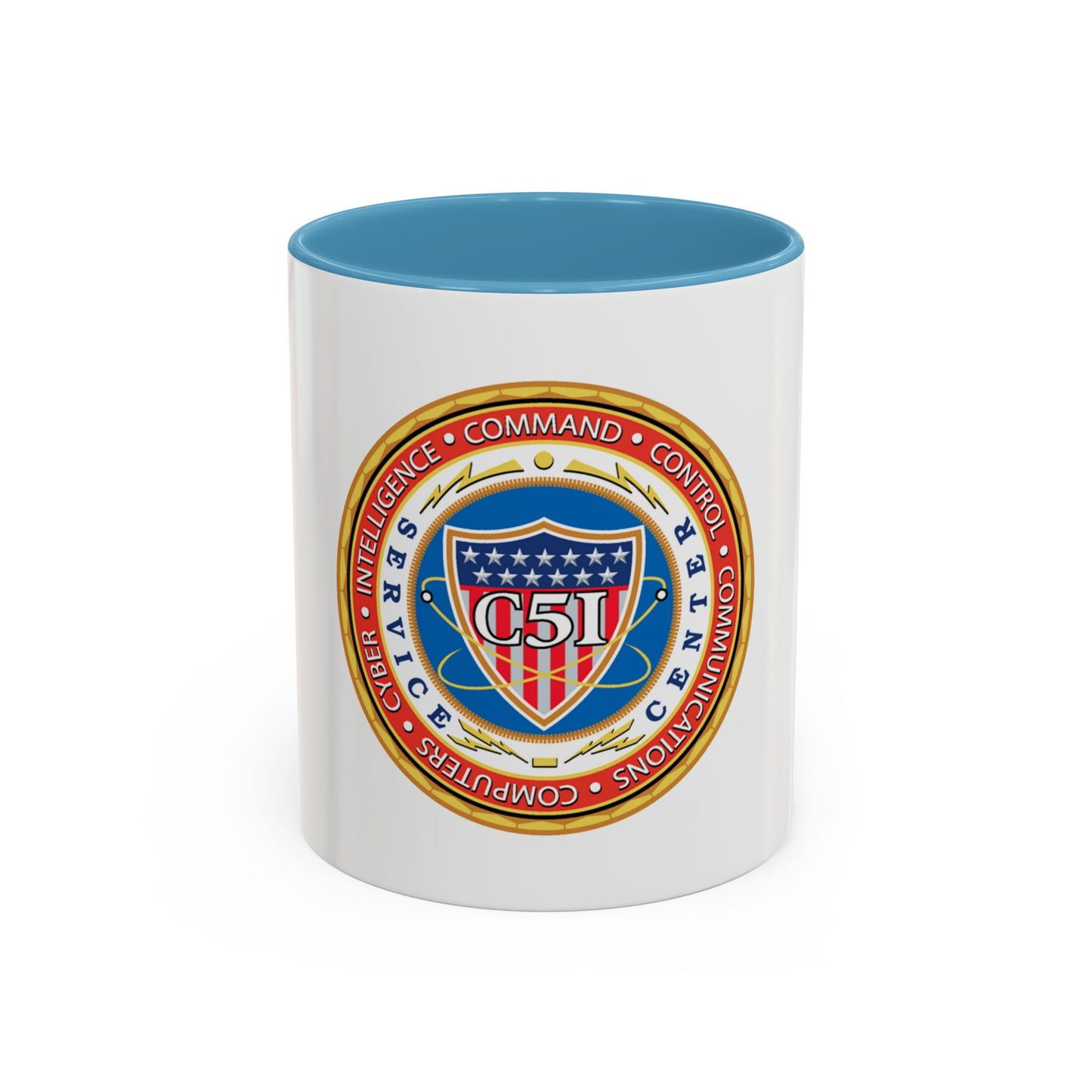 USCG C51SC (U.S. Coast Guard) Accent Coffee Mug