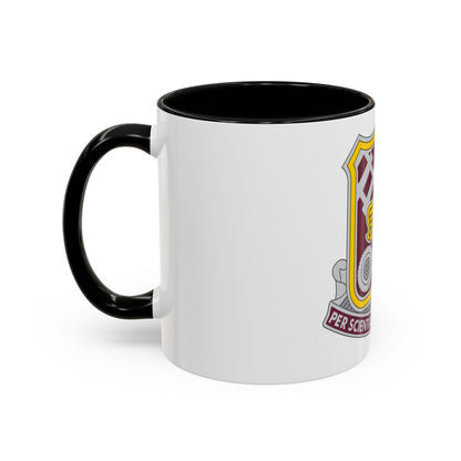 Transportation Center and School 2 (U.S. Army) Accent Coffee Mug