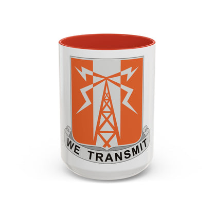52 Signal Battalion (U.S. Army) Accent Coffee Mug