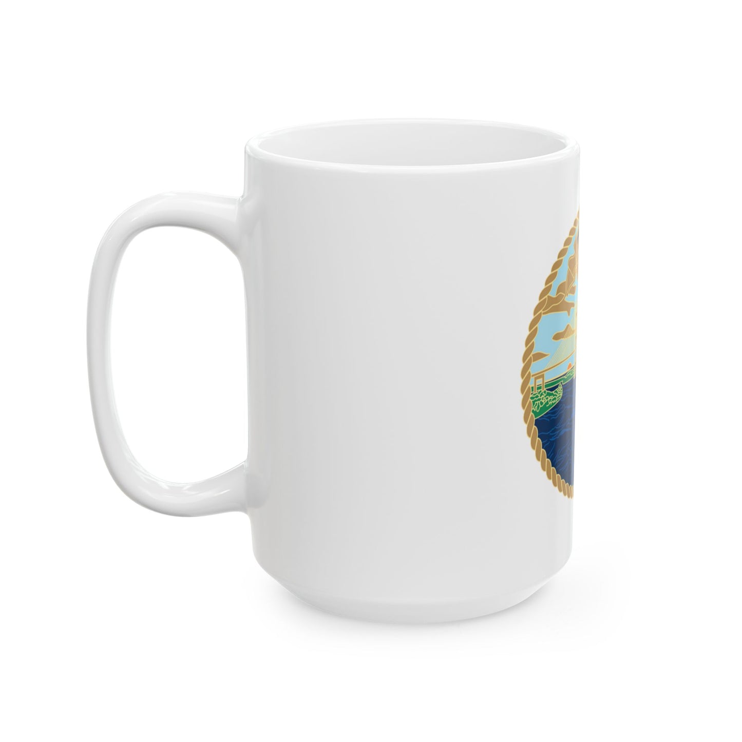 USCG Sector Jacksonville Bridge (U.S. Coast Guard) White Coffee Mug