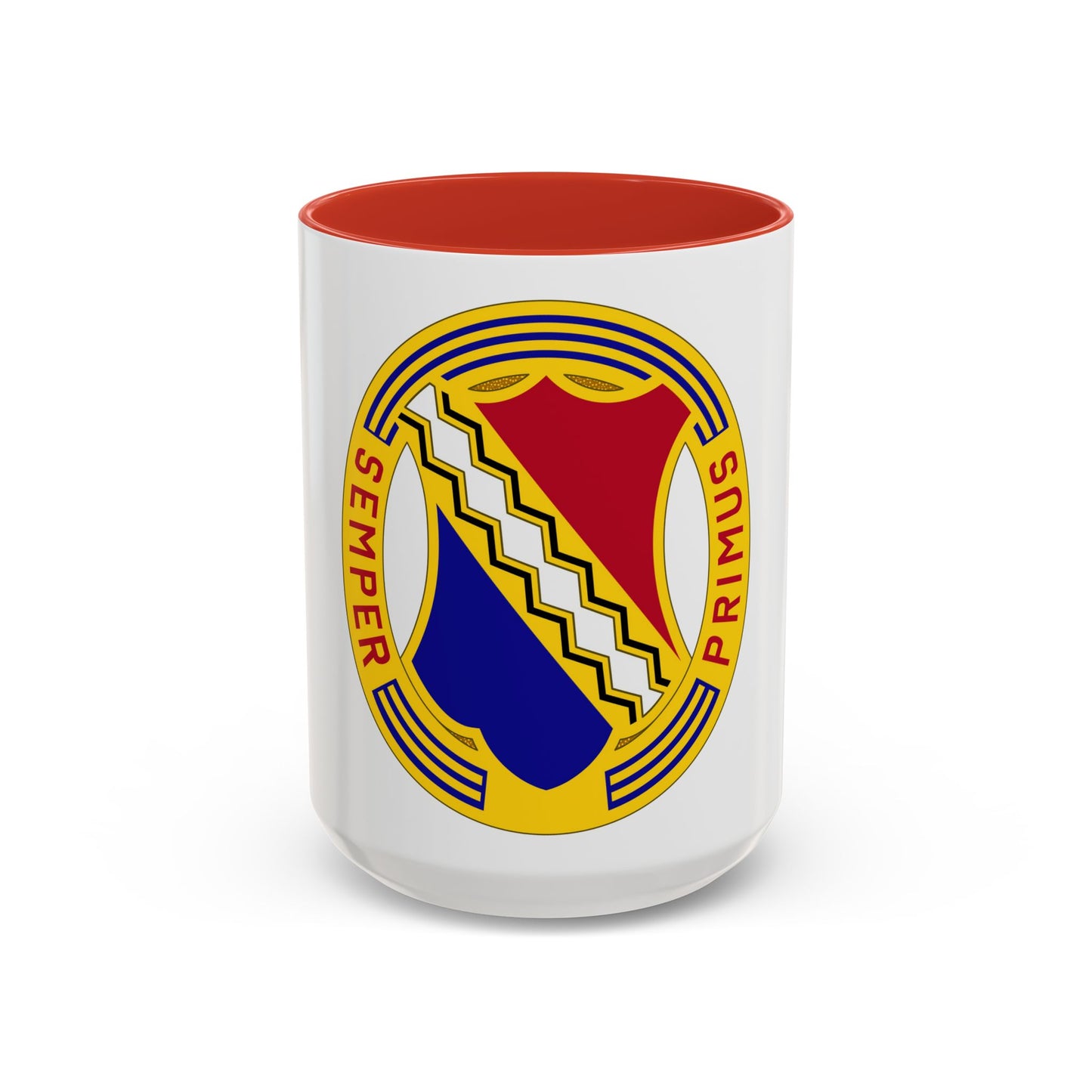 1st Infantry Regiment (U.S. Army) Accent Coffee Mug