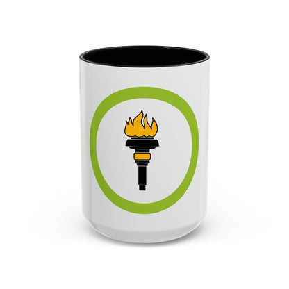 Public Health (Boy Scout Merit Badge) Accent Coffee Mug