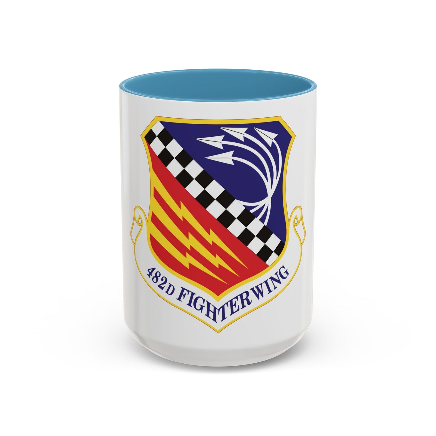 482d Fighter Wing (U.S. Air Force) Accent Coffee Mug