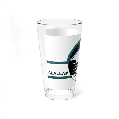 Flag of Clallam County Washington (United States) Pint Glass 16oz