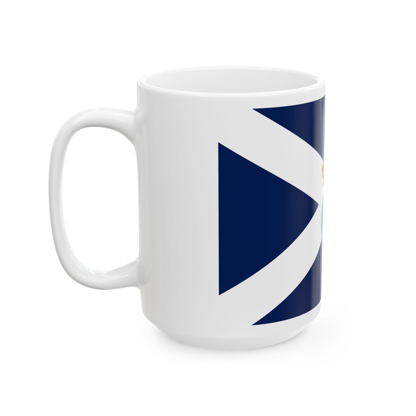 Flag of Santa Cruz de Tenerife Spain - White Coffee Mug