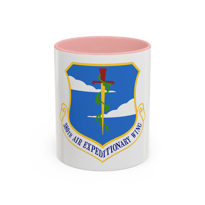 380th Air Expeditionary Wing (U.S. Air Force) Accent Coffee Mug