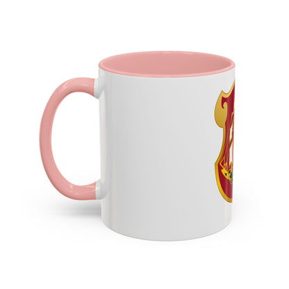 9 Antiaircraft Artillery Gun Battalion (U.S. Army) Accent Coffee Mug