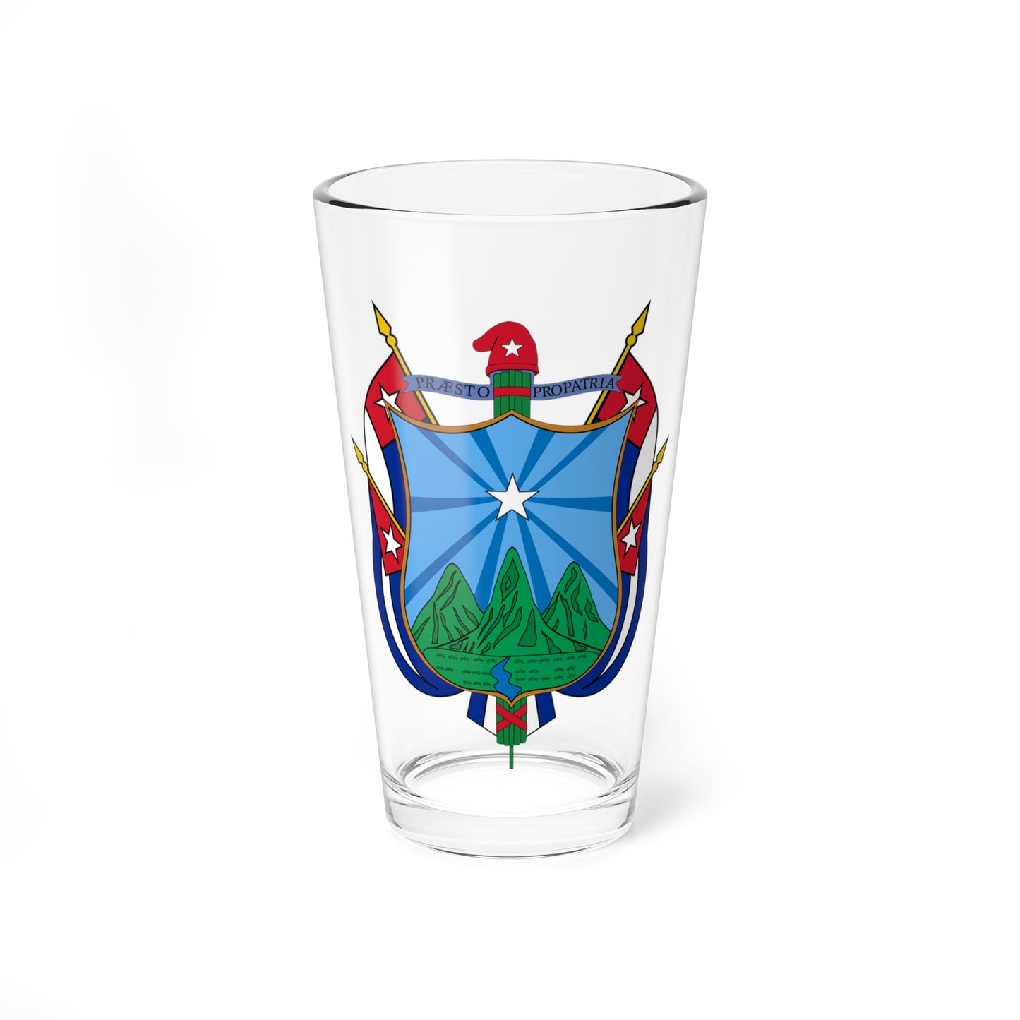 Seal of the Oriente Province (Cuba) (Coat of Arms) Pint Glass 16oz