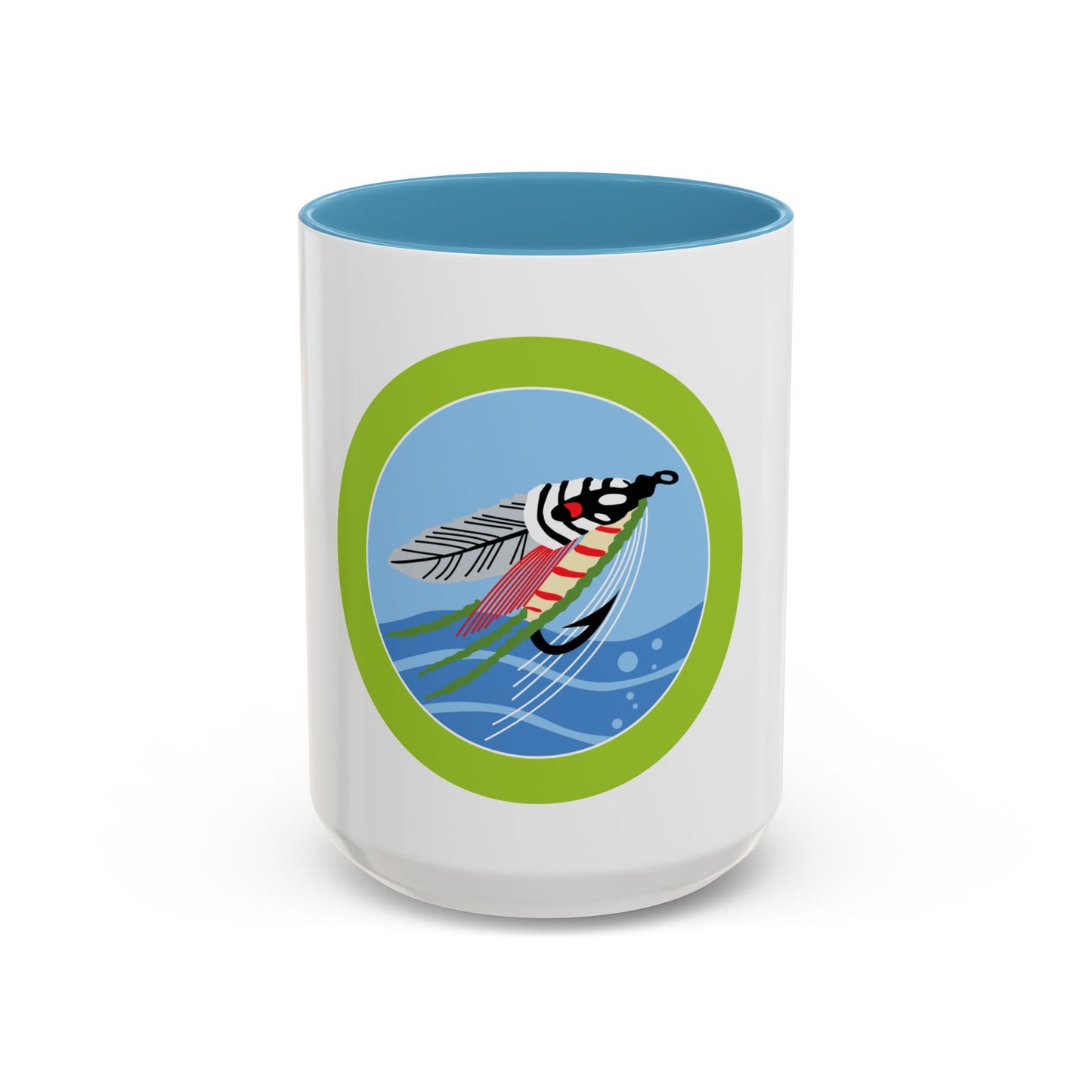 Fly Fishing (Boy Scout Merit Badge) Accent Coffee Mug