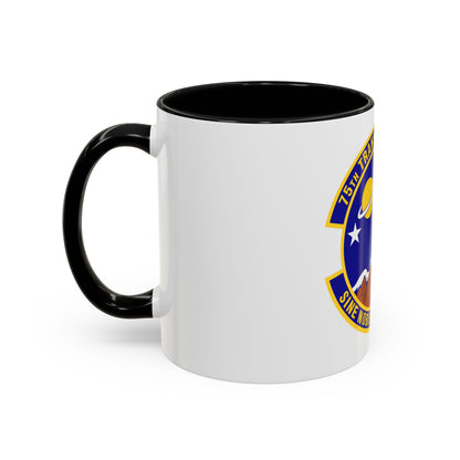 75th Transportation Squadron (U.S. Air Force) Accent Coffee Mug