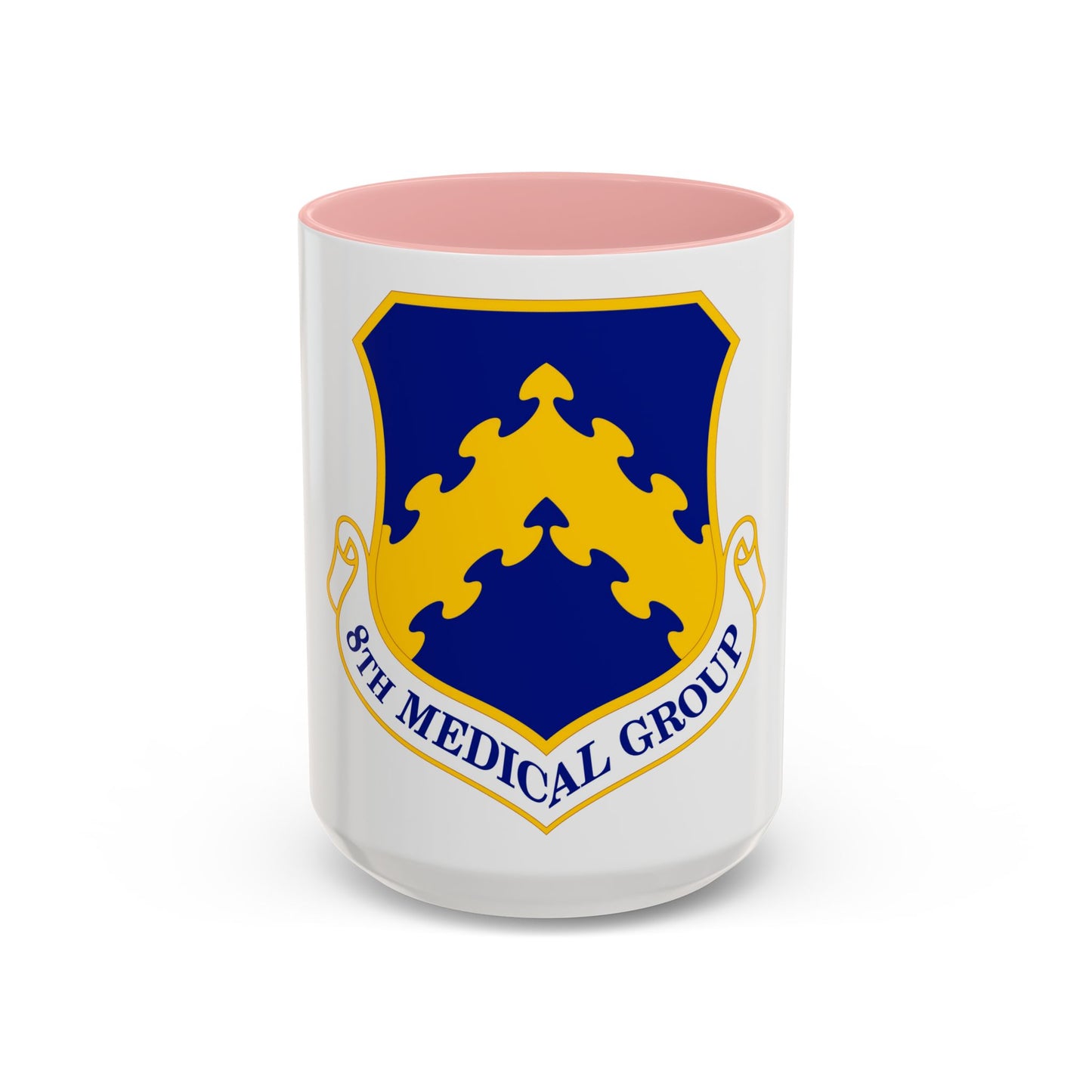 8 Medical Group PACAF (U.S. Air Force) Accent Coffee Mug