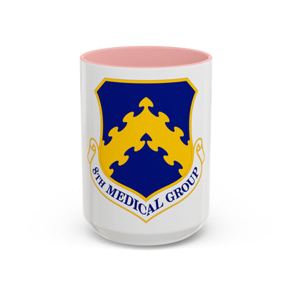 8 Medical Group PACAF (U.S. Air Force) Accent Coffee Mug