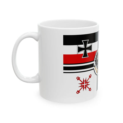 Arbeitsfahrzeuge der Kriegsmarine -1892 (Germany) White Coffee Mug