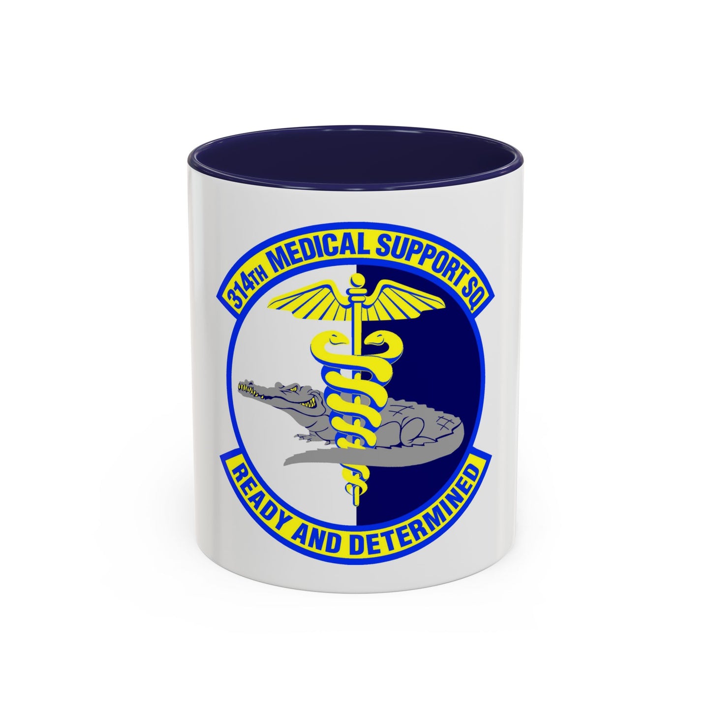 314th Medical Support Squadron (U.S. Air Force) Accent Coffee Mug