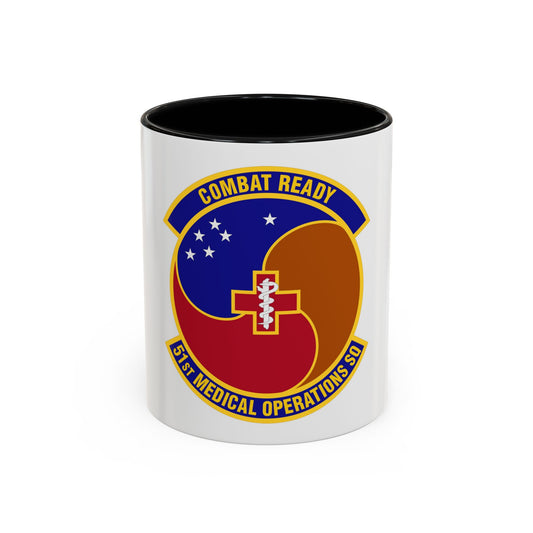 51st Medical Operations Squadron (U.S. Air Force) Accent Coffee Mug