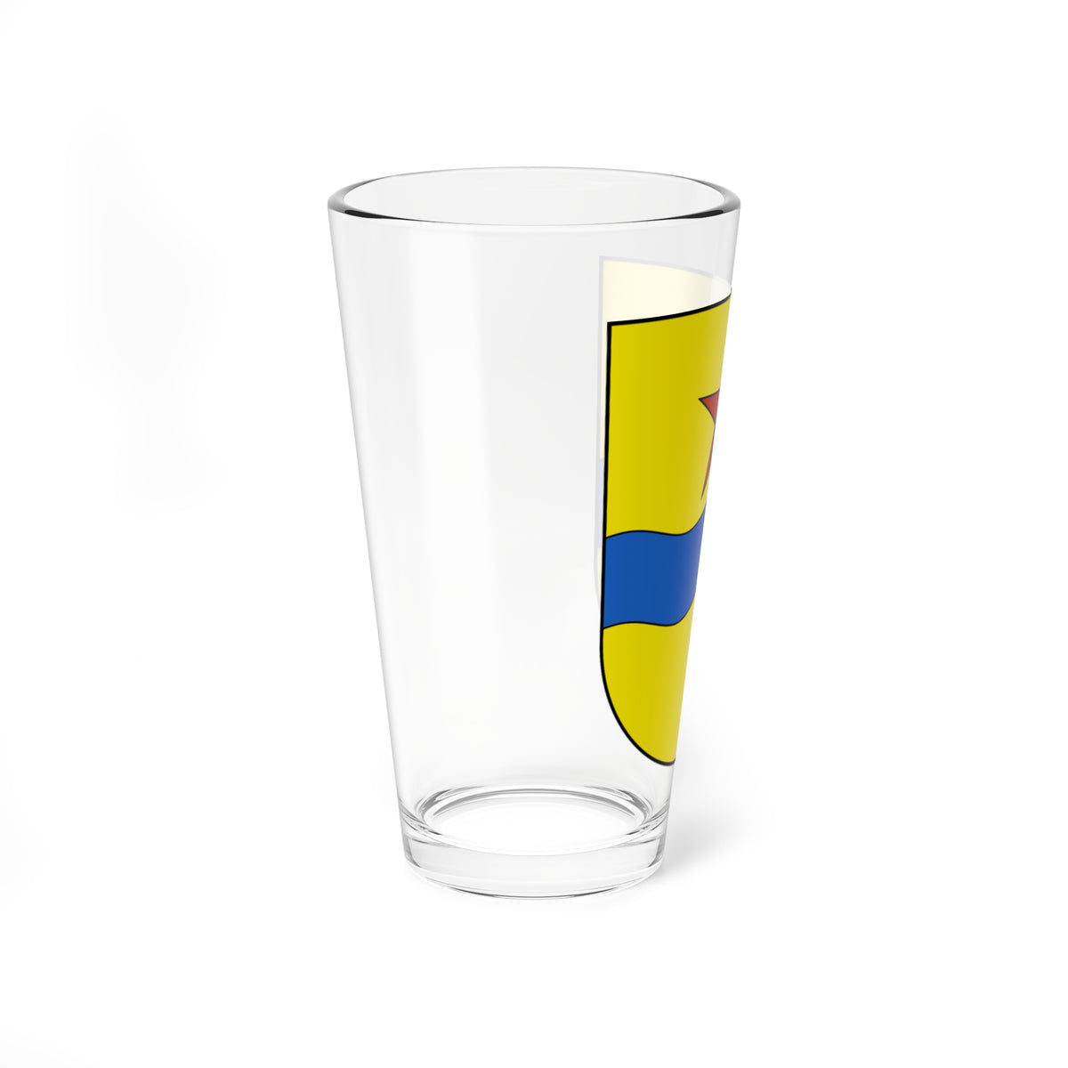 Kleinlützel-blazon (Switzerland) (Coat of Arms) Pint Glass 16oz