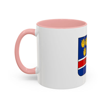 Coat of arms of Croatia (State of Slovenes, Croats and Serbs) - Accent Coffee Mug