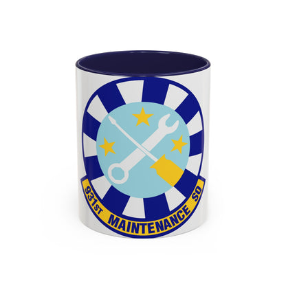 931st Maintenance Squadron (U.S. Air Force) Accent Coffee Mug