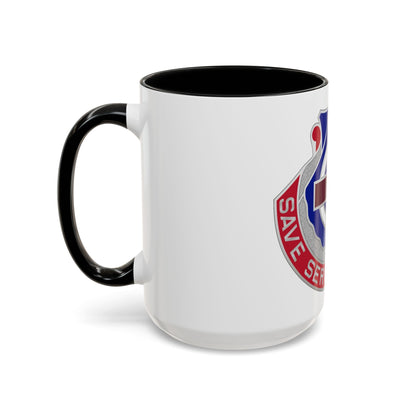 435 Medical Battalion (U.S. Army) Accent Coffee Mug