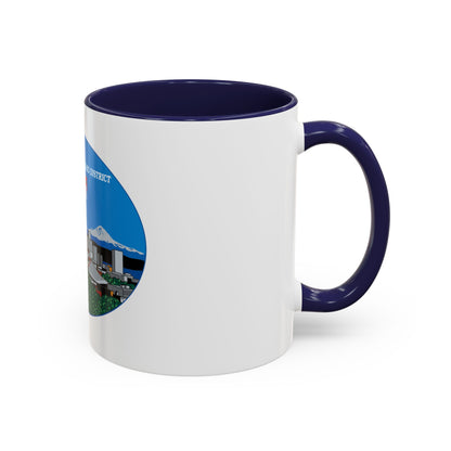 13th CG District Pacific Northwest (U.S. Coast Guard) Accent Coffee Mug