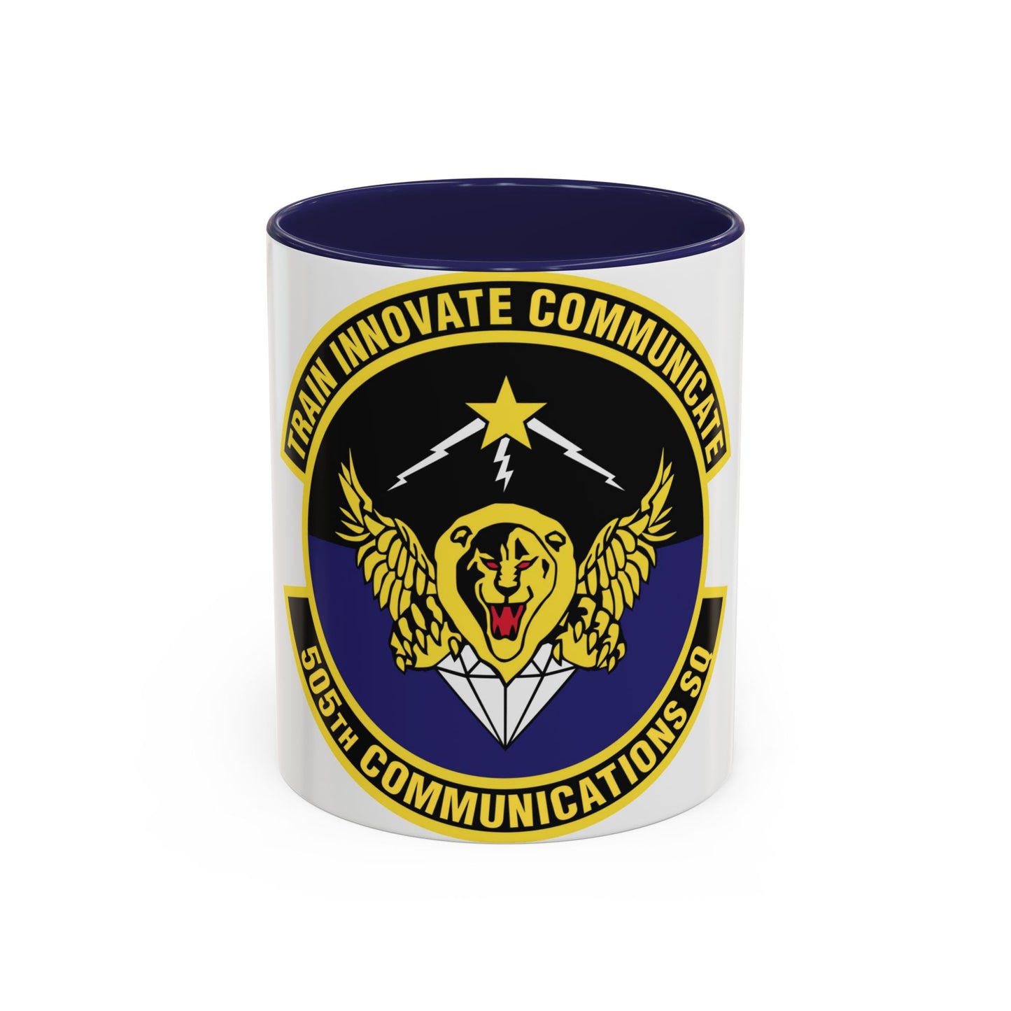 505th Communications Squadron (U.S. Air Force) Accent Coffee Mug