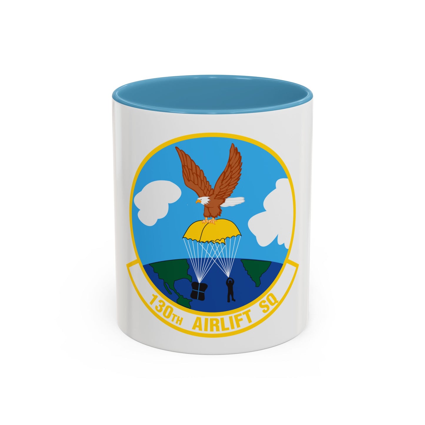 130 Airlift Squadron (U.S. Air Force) Accent Coffee Mug