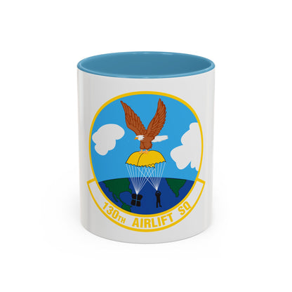 130 Airlift Squadron (U.S. Air Force) Accent Coffee Mug