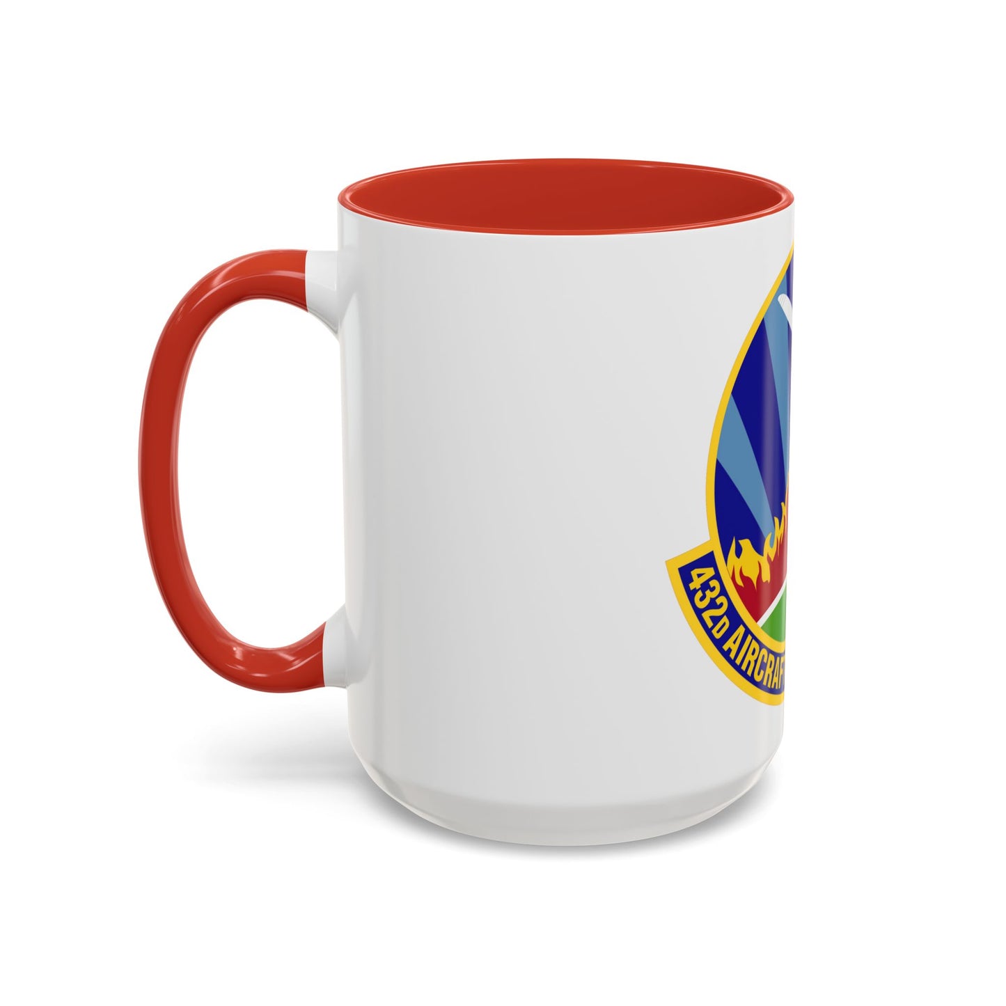 432d Aircraft Maintenance Squadron (U.S. Air Force) Accent Coffee Mug