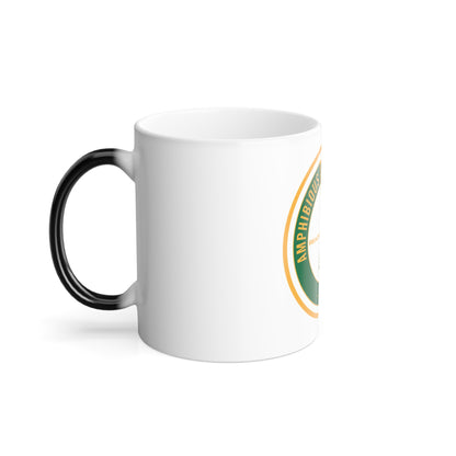 Amphibious Squadron 2 Ready To Strike (U.S. Navy) Color Changing Mug 11oz