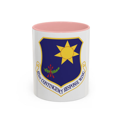 621 Contingency Response Wing AMC (U.S. Air Force) Accent Coffee Mug