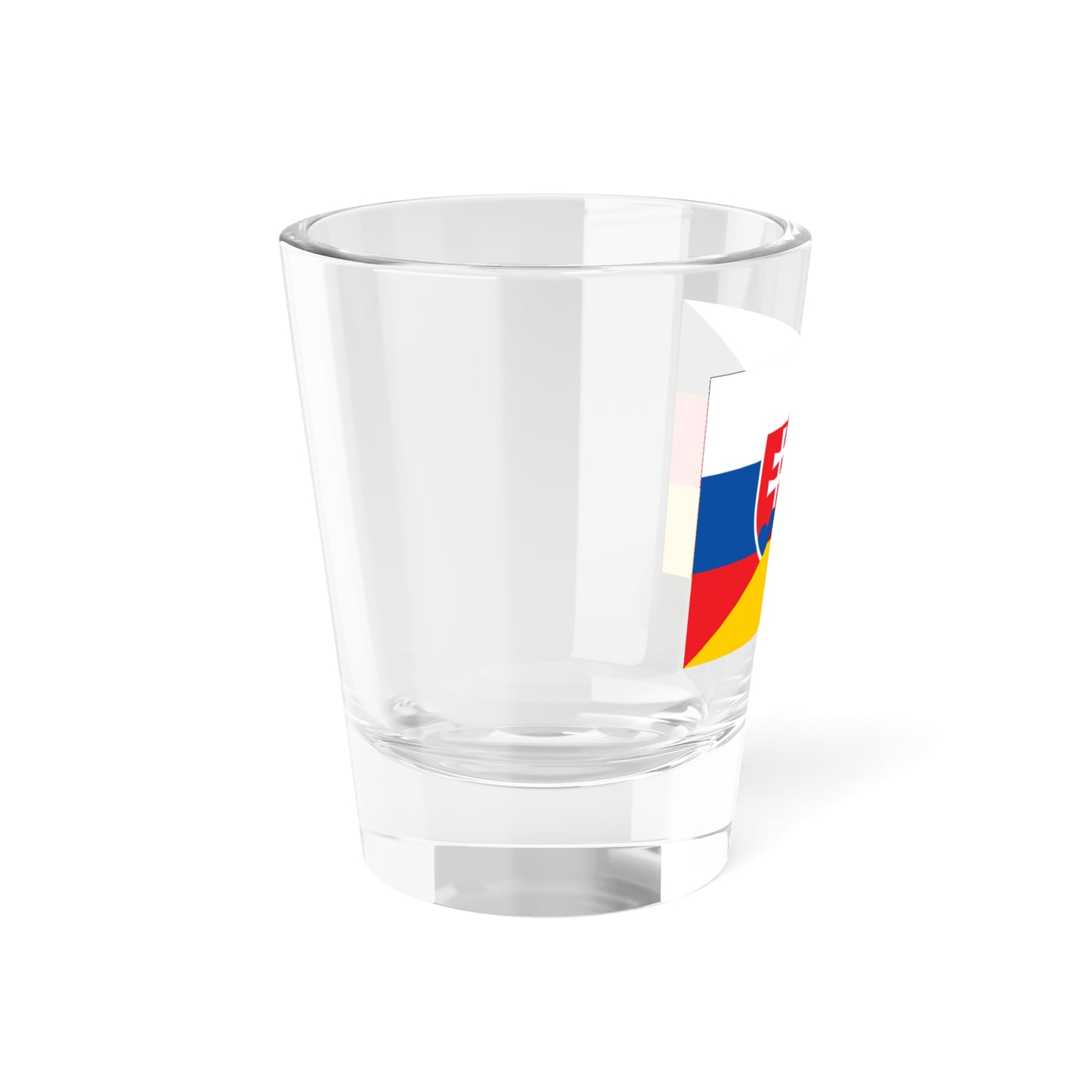 Flag of Slovakia and Germany (Germany) Shot Glass 1.5oz
