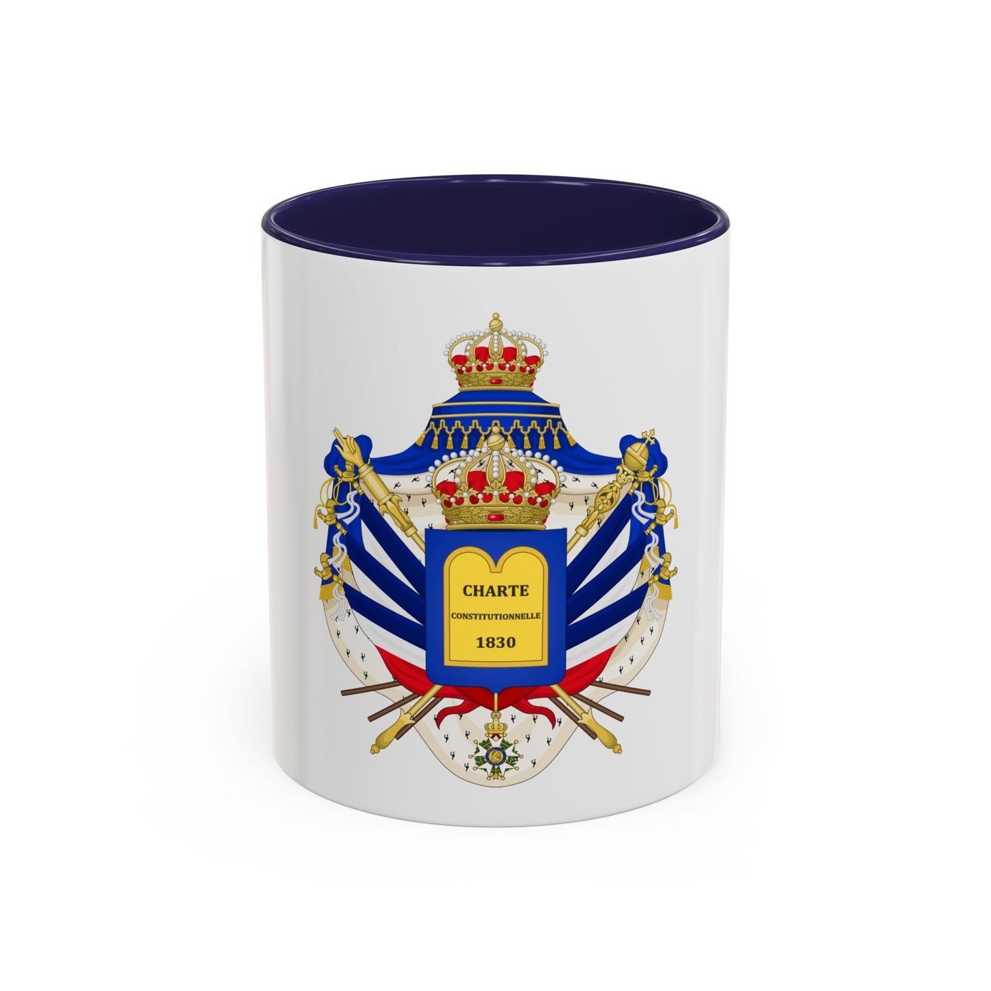 Coat of Arms of the July Monarchy (1831-48) - Accent Coffee Mug