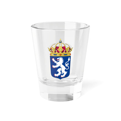 Hallands läns vapen (Sweden) (Coat of Arms) Shot Glass 1.5oz