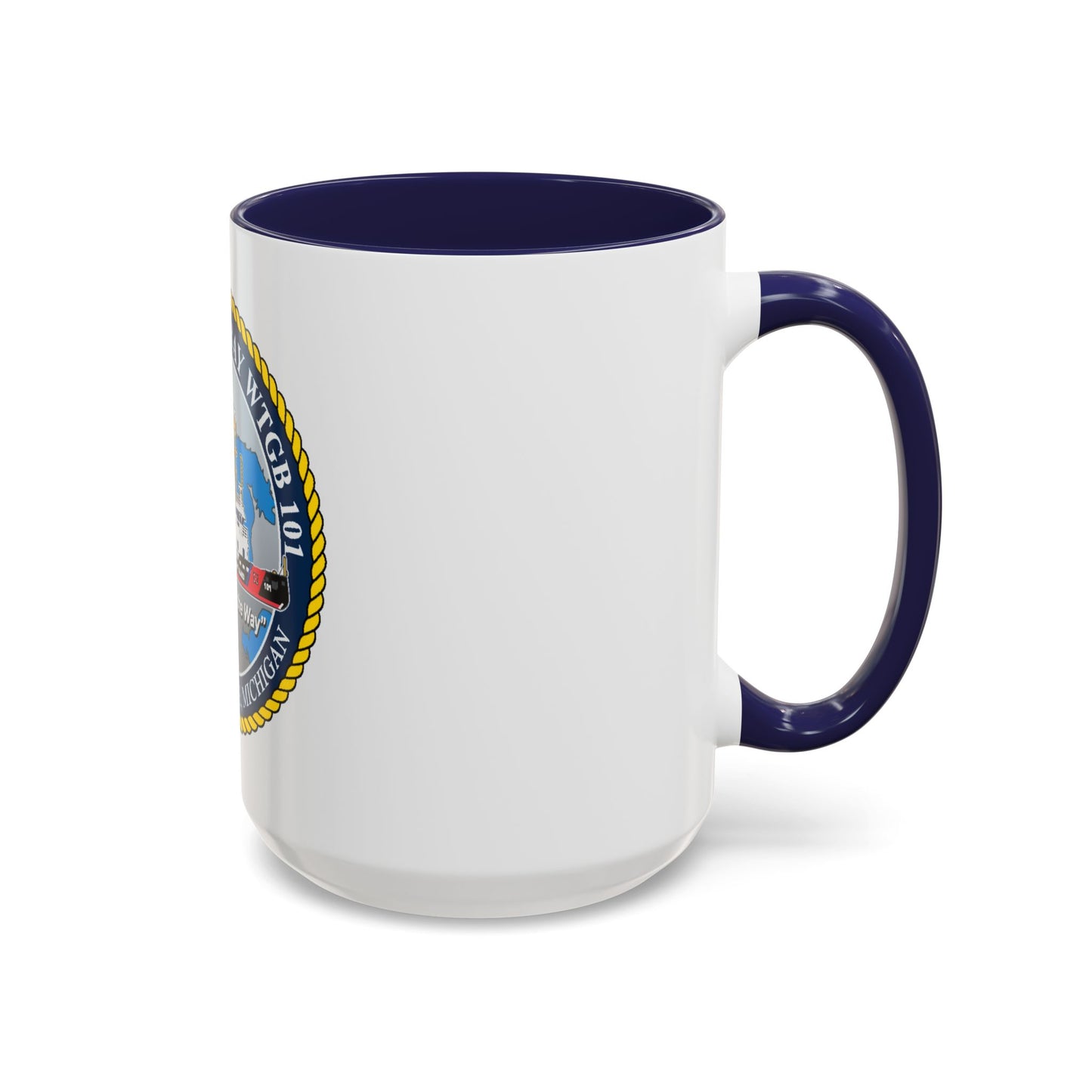 USCG Katmai Bay WTGB 101 (U.S. Coast Guard) Accent Coffee Mug