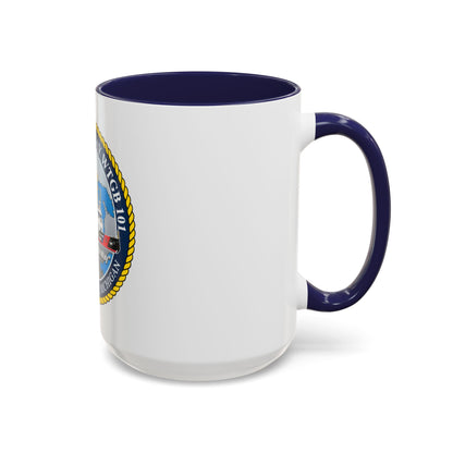 USCG Katmai Bay WTGB 101 (U.S. Coast Guard) Accent Coffee Mug
