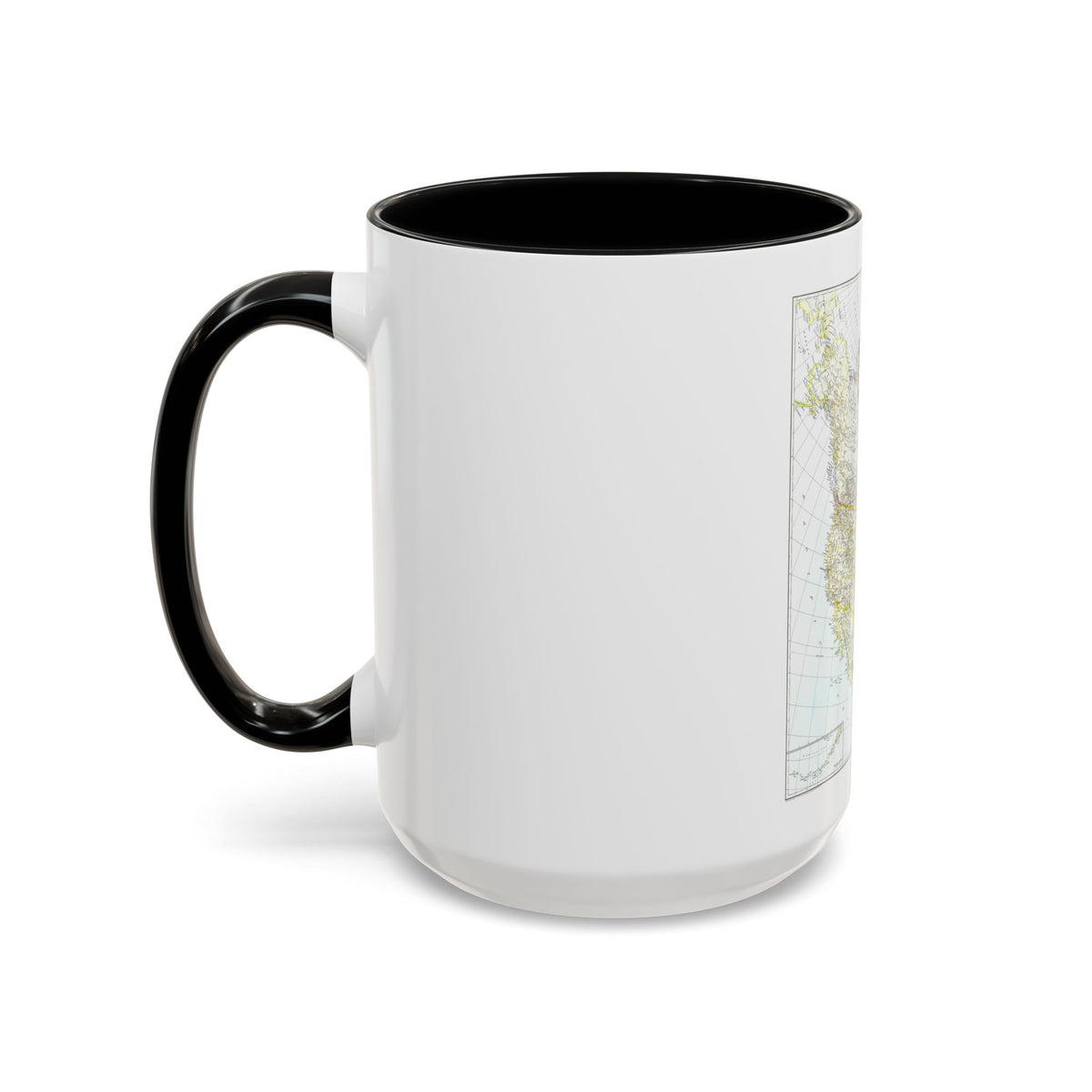 North America (1942) (Map) Accent Coffee Mug
