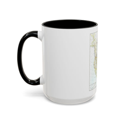 North America (1942) (Map) Accent Coffee Mug