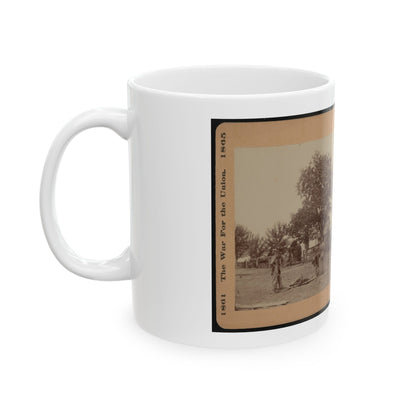 Bringing In The Wounded (U.S. Civil War) White Coffee Mug