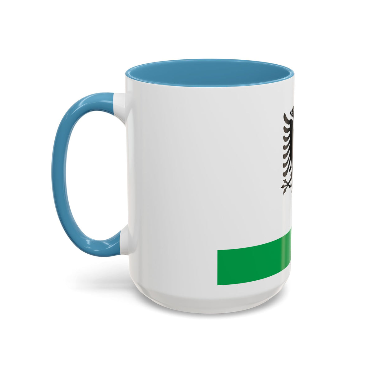Albanian Coast Guard Ensign - Accent Coffee Mug