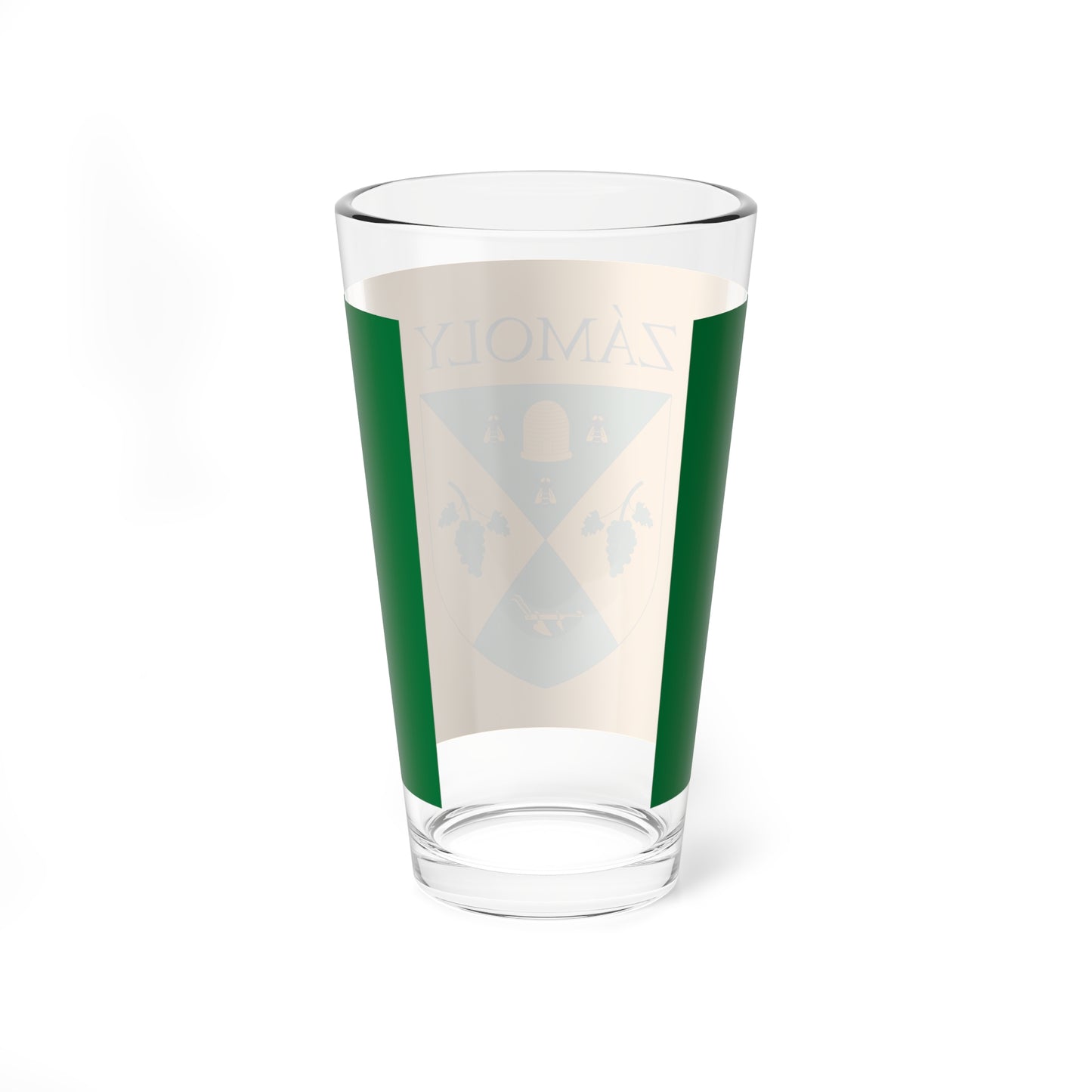 Flag of Zamoly (Hungary) Pint Glass 16oz