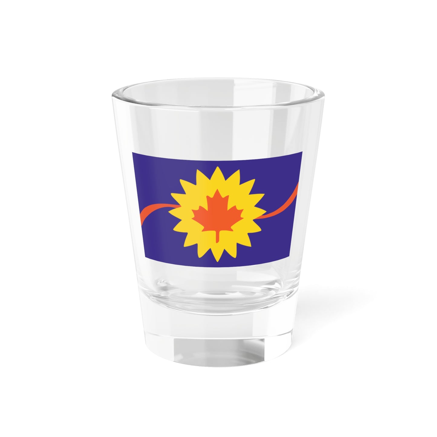 Flag of Baldwin City Kansas (United States) Shot Glass 1.5oz
