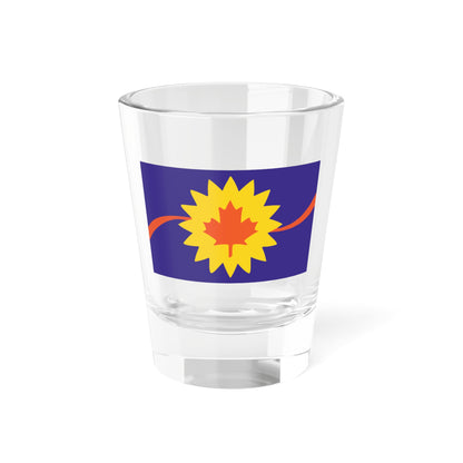 Flag of Baldwin City Kansas (United States) Shot Glass 1.5oz