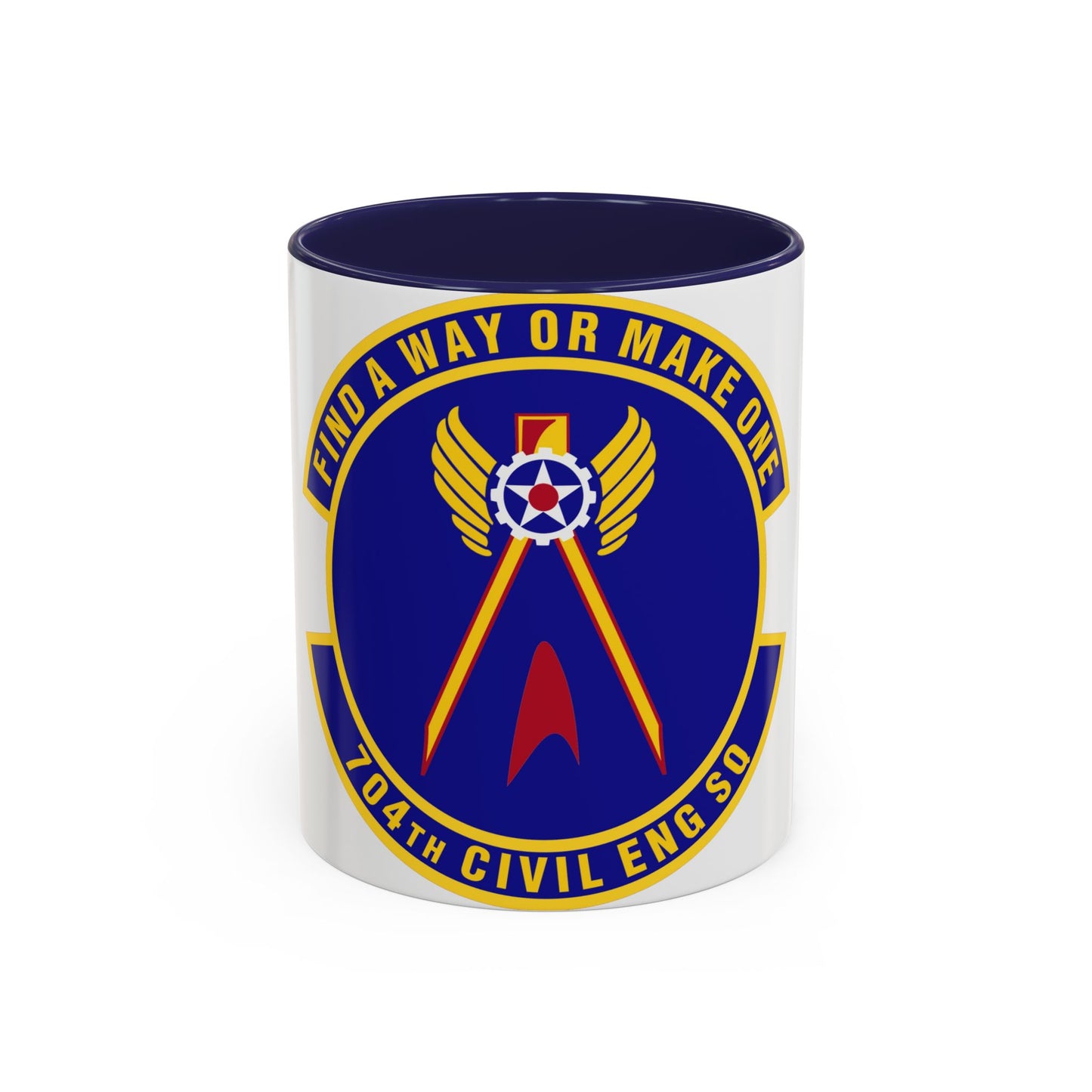 704th Civil Engineer Squadron (U.S. Air Force) Accent Coffee Mug