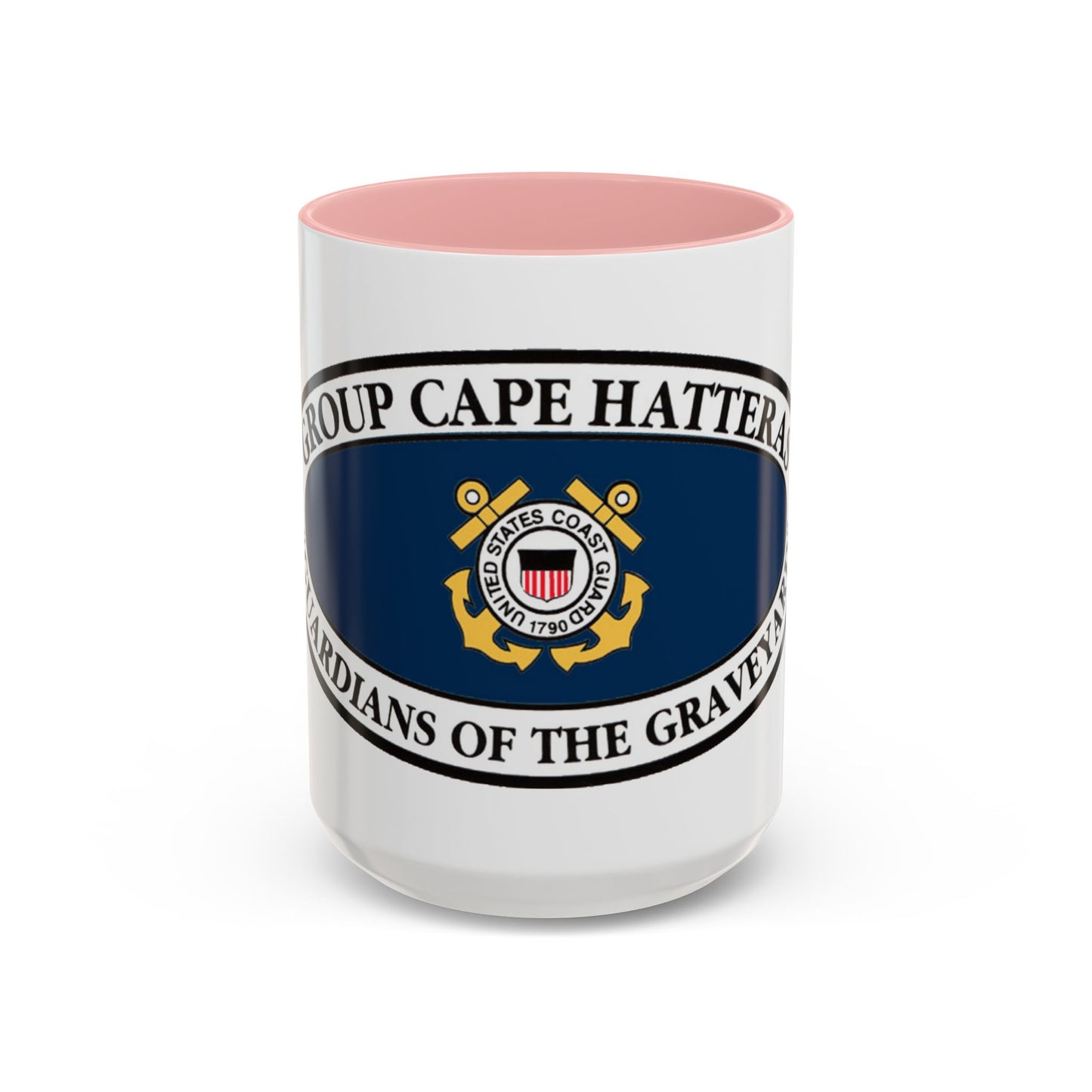 USCG Group Cape Hatteras VINT (U.S. Coast Guard) Accent Coffee Mug