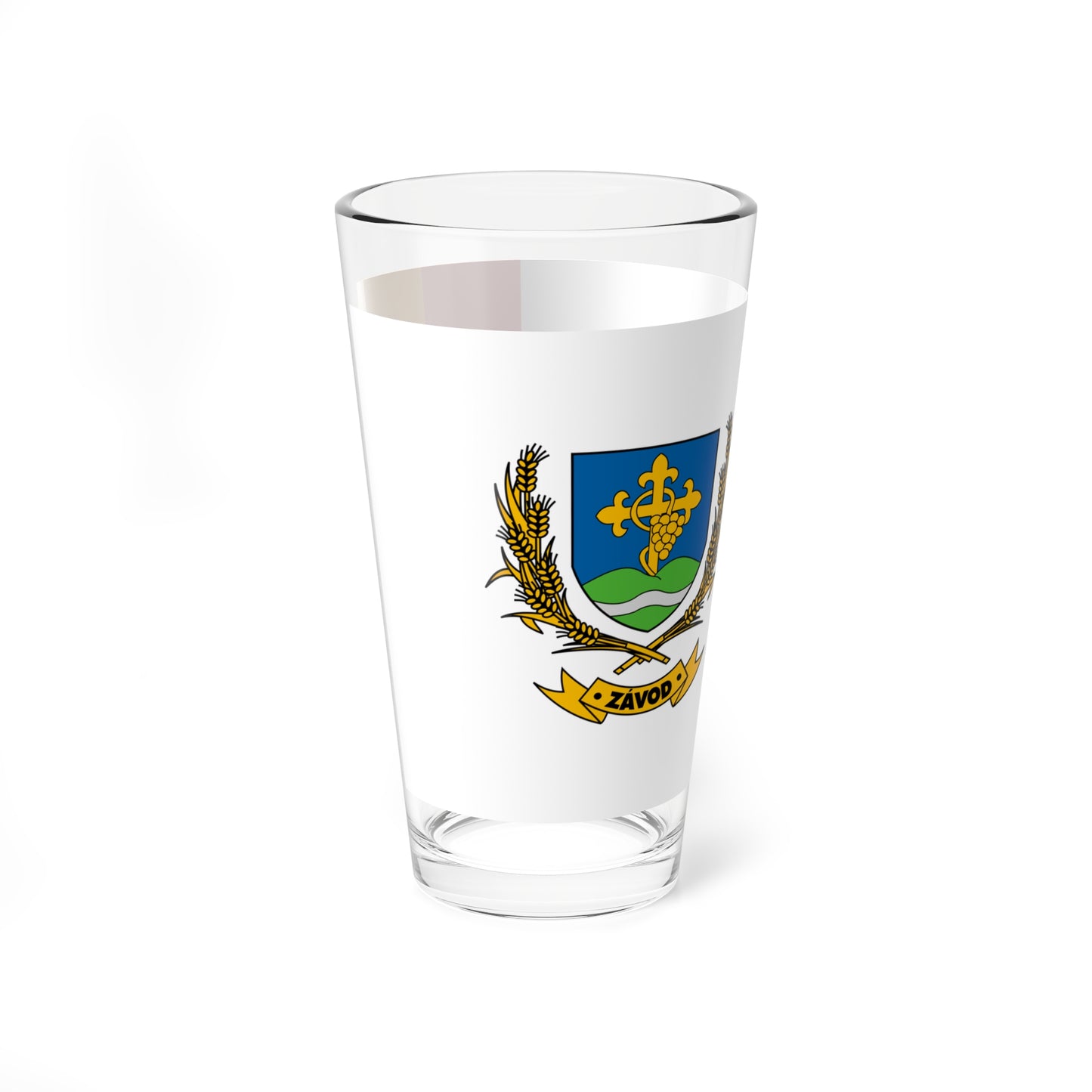 Flag of Zavod Hungary (Hungary) Pint Glass 16oz